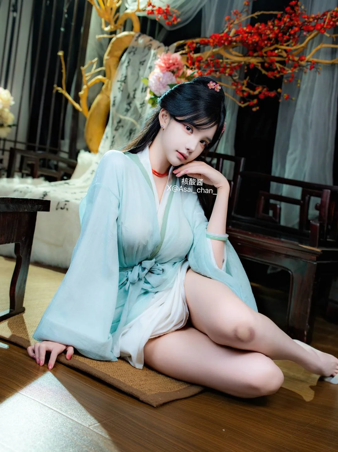 核酸酱 - No.002 商心慈 [26P-195MB] tg@simisebaisi 【丝足阁】004.webp